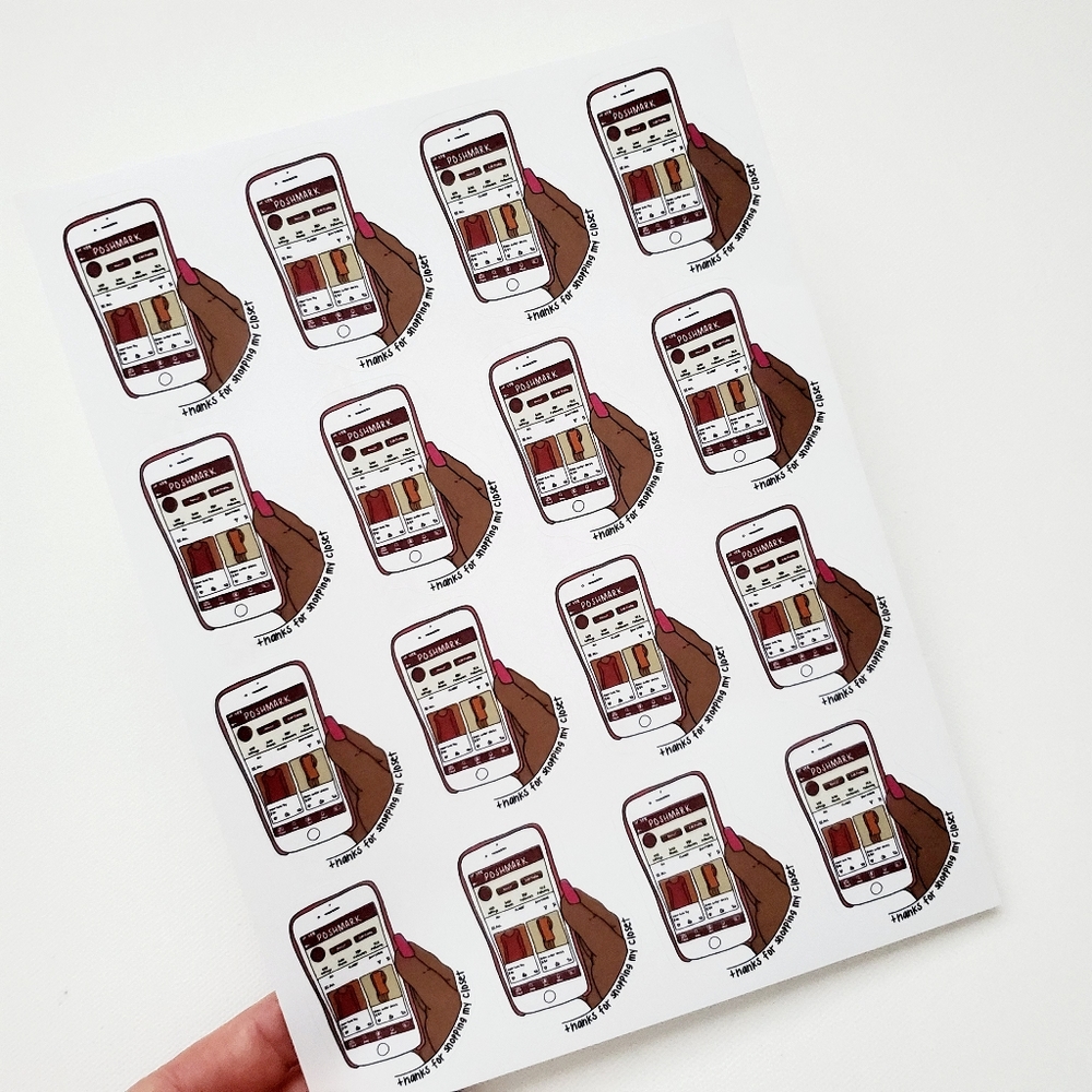 LB014.1 Poshmark Thank You Stickers [Price Firm] - Picture 3 of 7